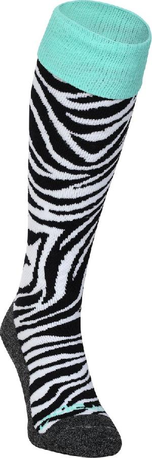 Bekijk leuke cadeautip : Brabo Socks BC8300C Zebra Sportsokken Meisjes - Maat 36-40